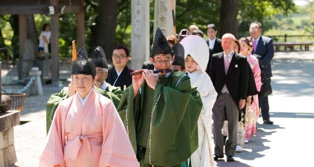 【60名様の場合】
神前挙式＋披露宴プラン