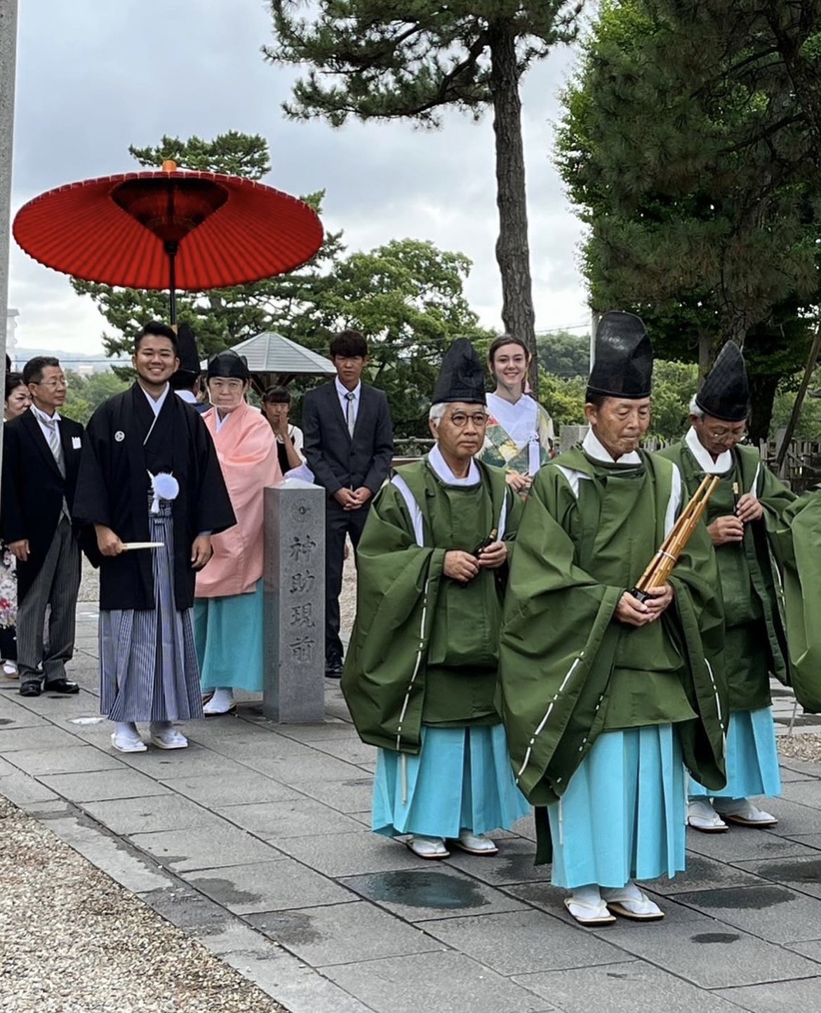 新郎は日本　新婦はポーランドの方の結婚式